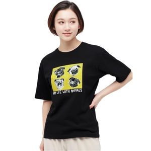 UNIQLO My Life With Animals Short Sleeve Tee